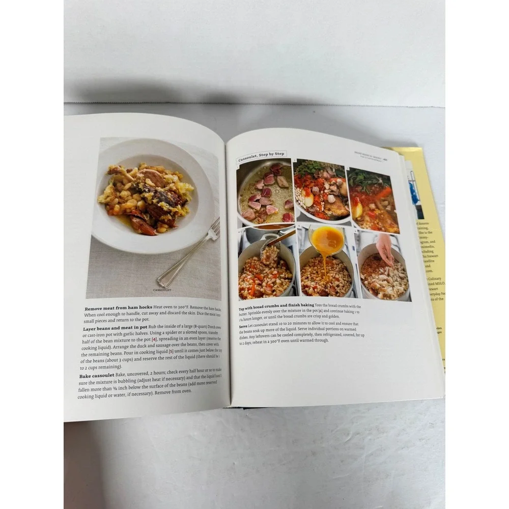 Martha Stewart's Cooking School Cookbook 2008 HC Clarkson Potter First Edition
